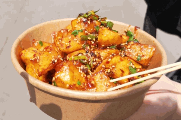 揪签签锅巴土豆